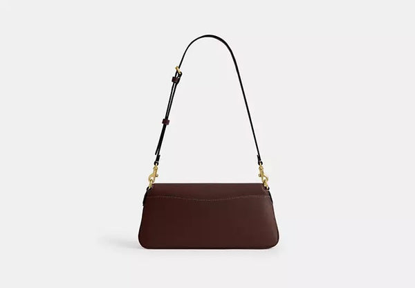 Luxury Cherry Charm Leather Shoulder Bag for Women