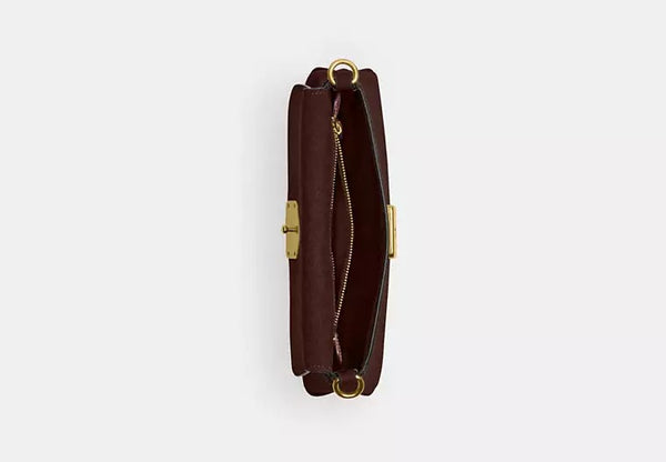 Luxury Cherry Charm Leather Shoulder Bag for Women
