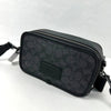 Coach Charter Men's Crossbody Bag in Signature Canvas Black