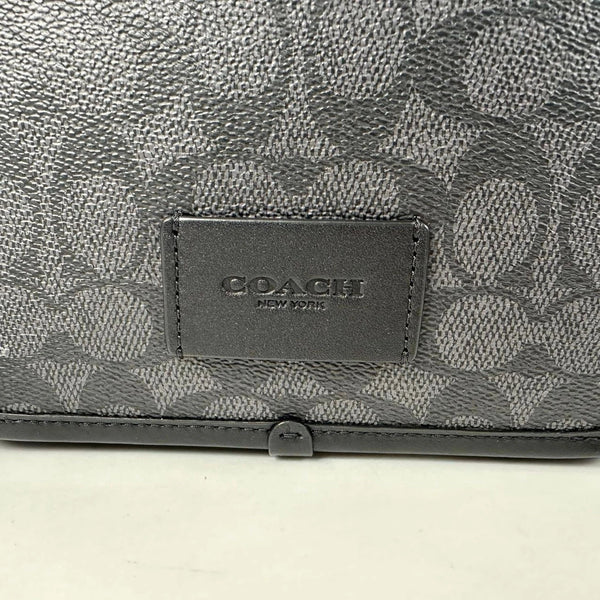 Coach Charter Men's Crossbody Bag in Signature Canvas Black