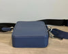 Coach Men's Navy Blue Leather Crossbody Shoulder Bag