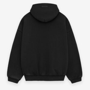 Black oversized hoodie