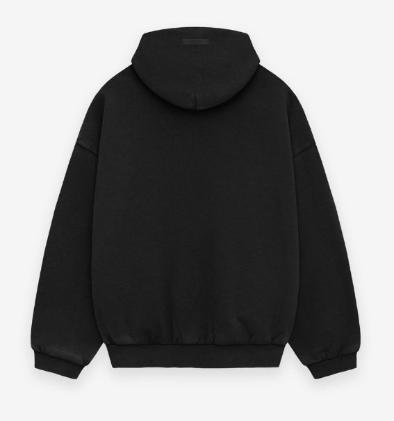 Black oversized hoodie