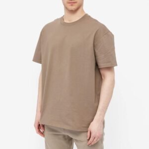 Fear of God Essentials T-Shirt front view taupe