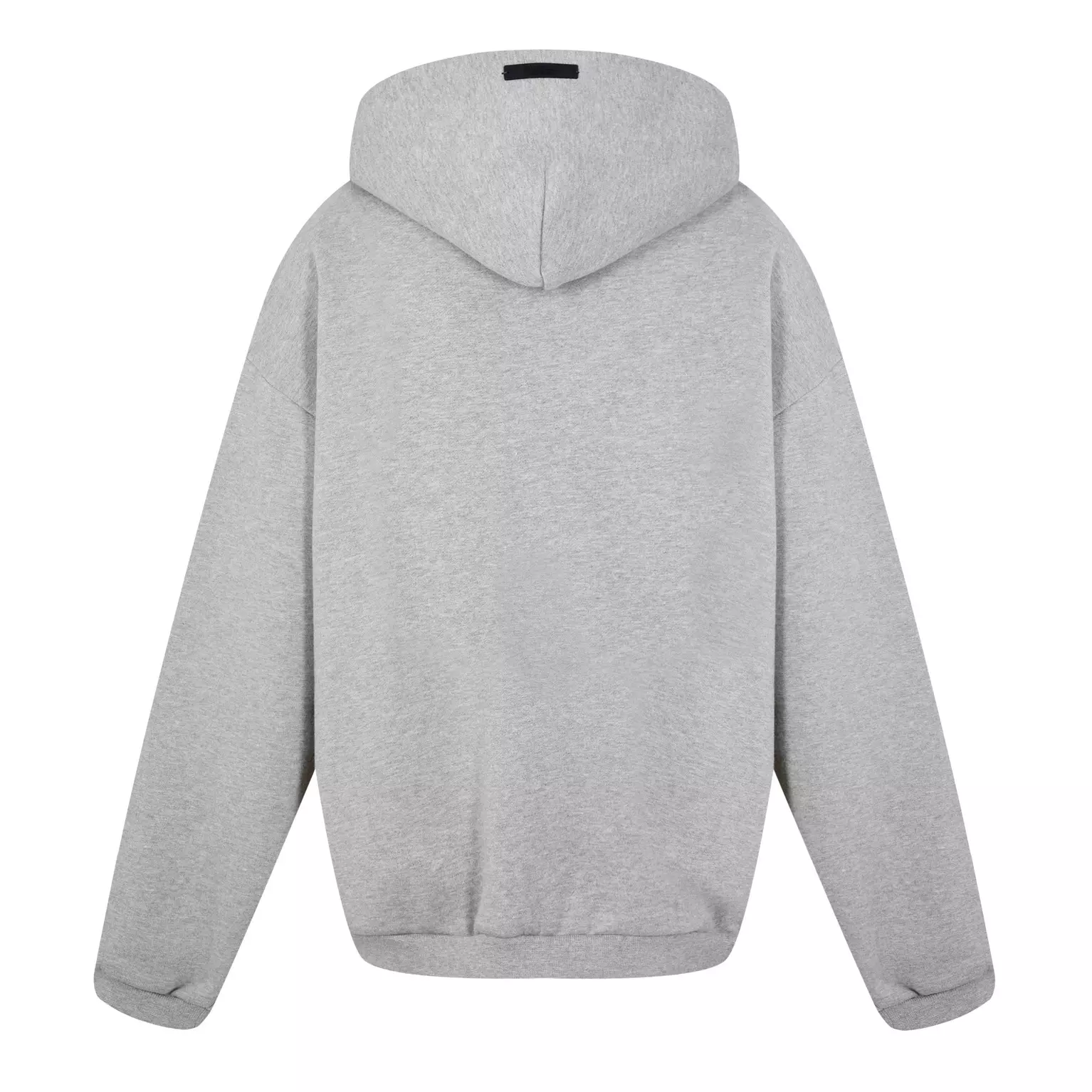 Unisex grey Fear of God Essentials hoodie, premium streetwear fashion