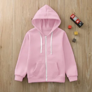Pink Fear of God Essentials hoodie