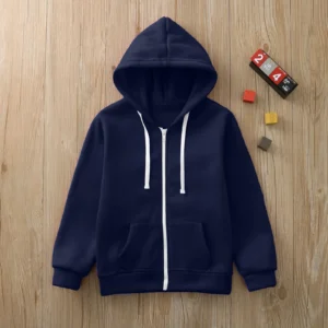Blue Fear of God Essentials hoodie