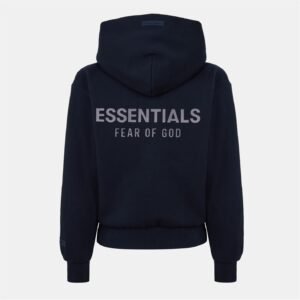 Essentials full-zip hoodie black